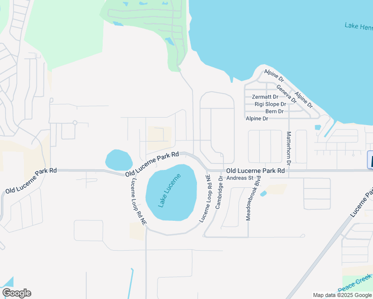 map of restaurants, bars, coffee shops, grocery stores, and more near 4953 Old Lucerne Park Road in Winter Haven