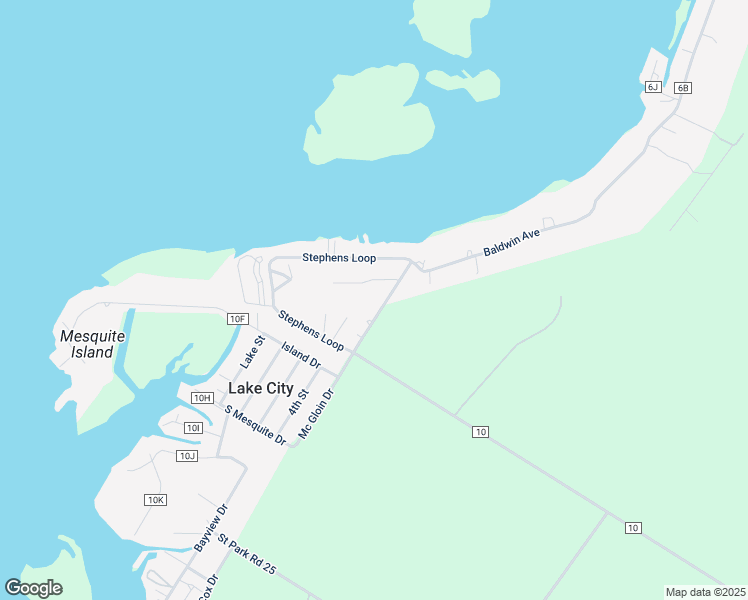 map of restaurants, bars, coffee shops, grocery stores, and more near 414 Stephens Loop in Lake City