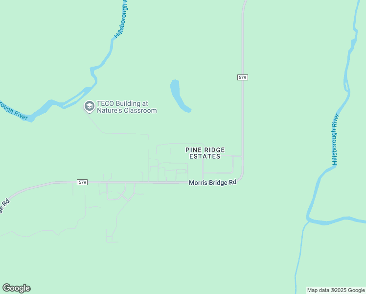 map of restaurants, bars, coffee shops, grocery stores, and more near 12818 Hawk Hill Drive in Thonotosassa