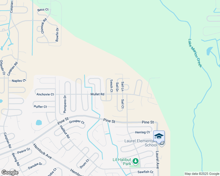map of restaurants, bars, coffee shops, grocery stores, and more near 1641 Tench Court in Poinciana