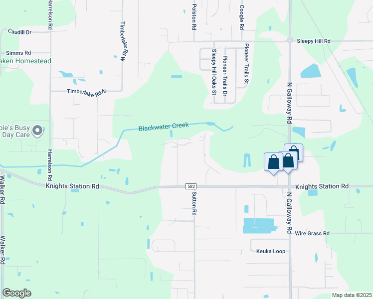 map of restaurants, bars, coffee shops, grocery stores, and more near 3227 Gardner Road in Lakeland