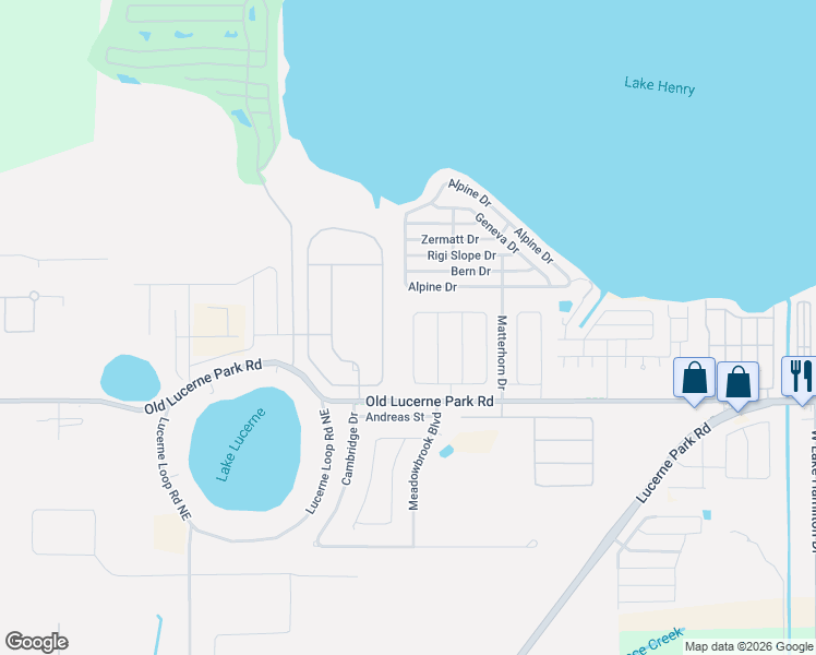 map of restaurants, bars, coffee shops, grocery stores, and more near 5880 Royal Hills Circle in Winter Haven