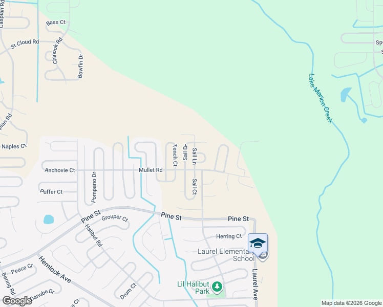 map of restaurants, bars, coffee shops, grocery stores, and more near 1608 Sail Lane in Poinciana