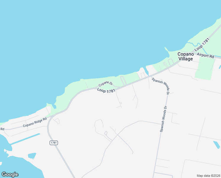 map of restaurants, bars, coffee shops, grocery stores, and more near Farm to Market 1781 in Rockport