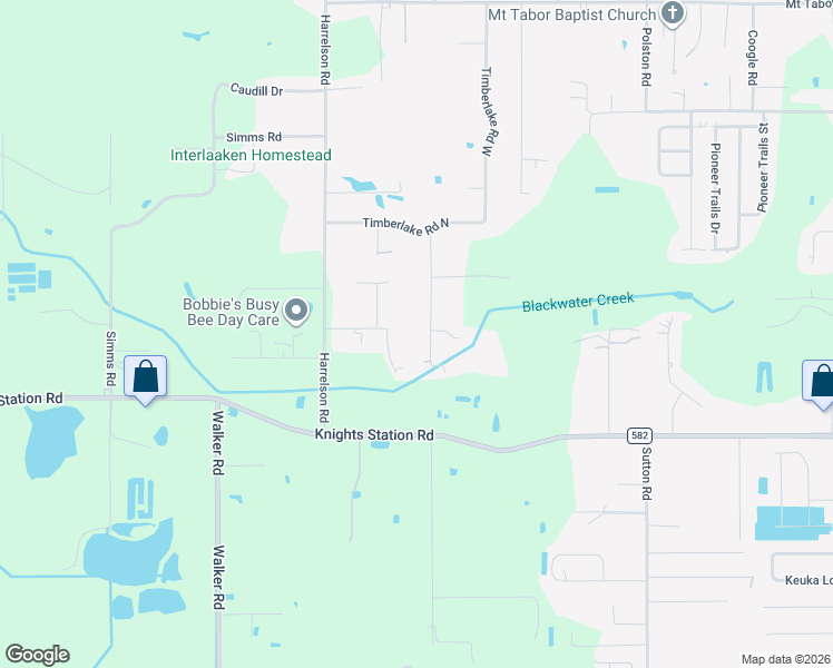 map of restaurants, bars, coffee shops, grocery stores, and more near 3309 Rosewood Lane in Lakeland