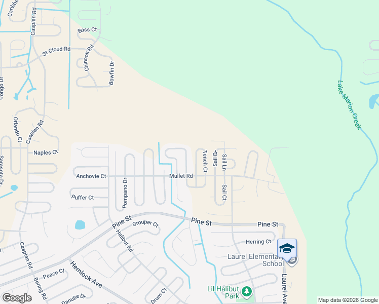 map of restaurants, bars, coffee shops, grocery stores, and more near 1617 Redfin Drive in Kissimmee