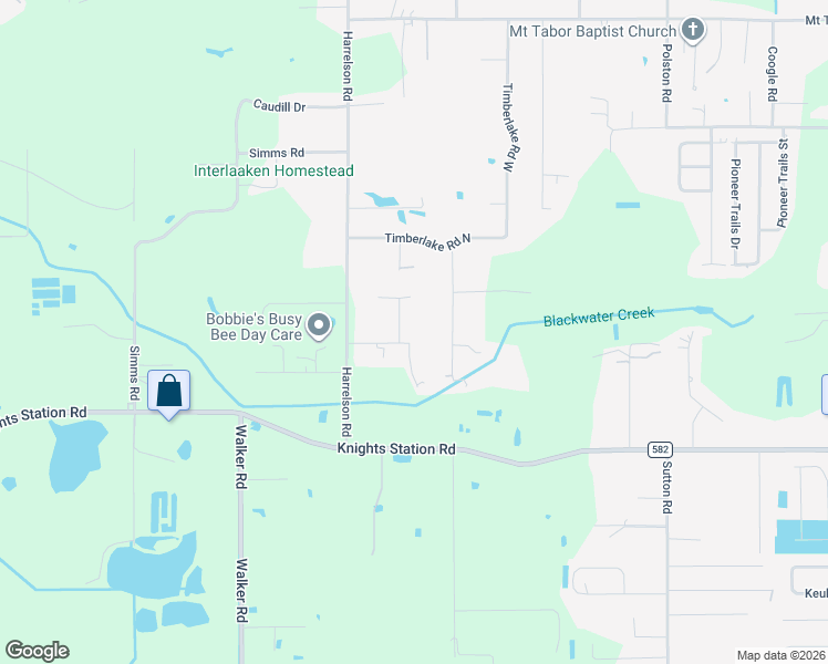 map of restaurants, bars, coffee shops, grocery stores, and more near 3309 Rosewood Lane in Lakeland