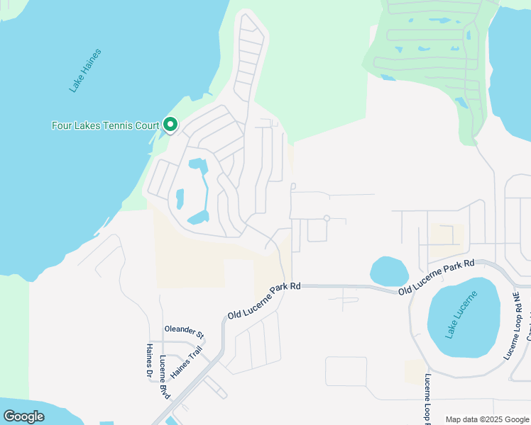 map of restaurants, bars, coffee shops, grocery stores, and more near 1102 La Costa Lane in Winter Haven