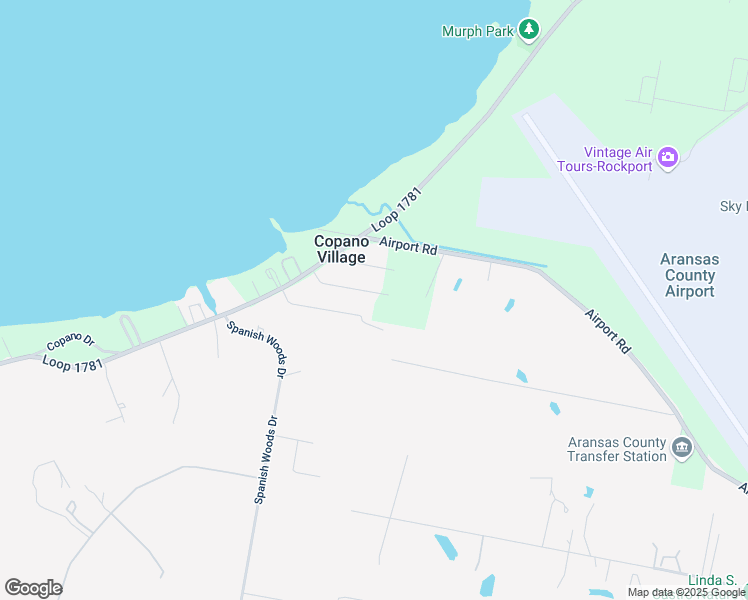 map of restaurants, bars, coffee shops, grocery stores, and more near 138 Live Oak Street in Rockport