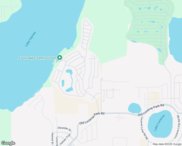 map of restaurants, bars, coffee shops, grocery stores, and more near 1598 Aberdeen Lane in Winter Haven