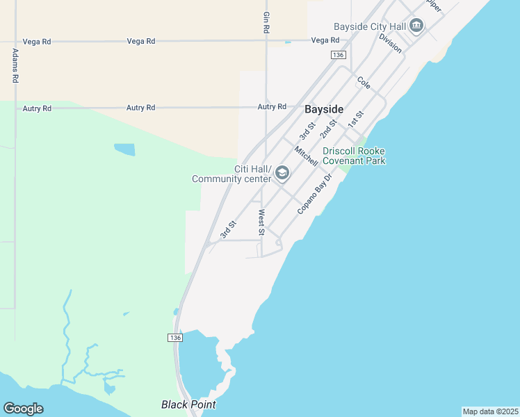map of restaurants, bars, coffee shops, grocery stores, and more near 312 2nd Street in Bayside