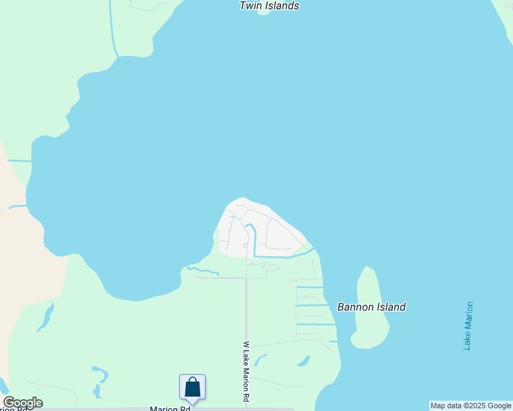 map of restaurants, bars, coffee shops, grocery stores, and more near 1107 Shady Cove Road East in Haines City