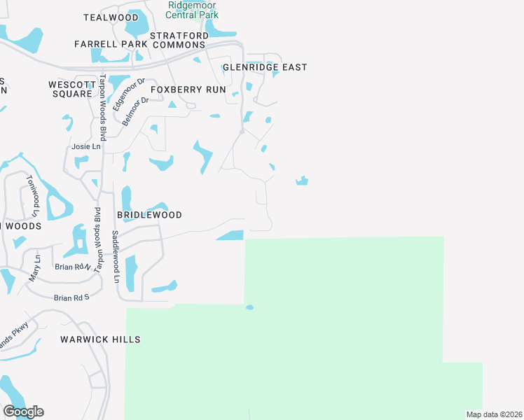 map of restaurants, bars, coffee shops, grocery stores, and more near 2726 Deer Track Way in Palm Harbor