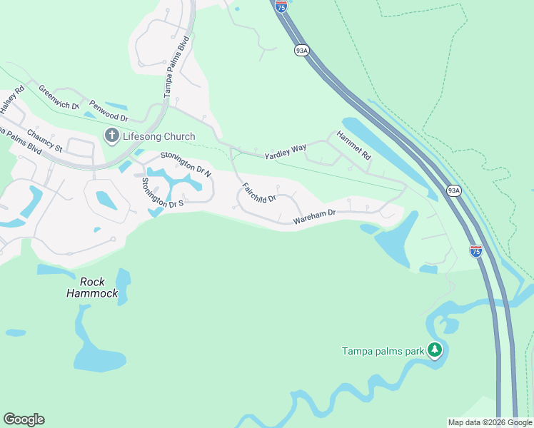 map of restaurants, bars, coffee shops, grocery stores, and more near 7118 Wareham Drive in Tampa