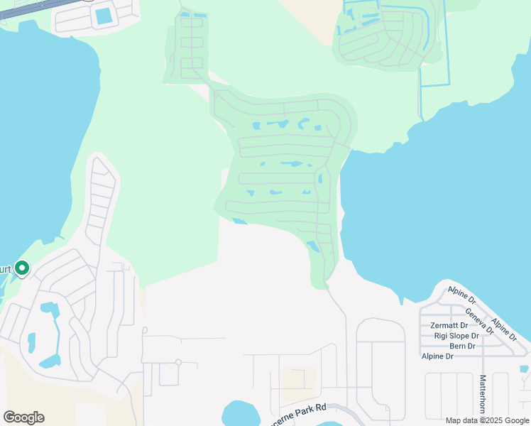 map of restaurants, bars, coffee shops, grocery stores, and more near 150 Greenview Drive in Winter Haven