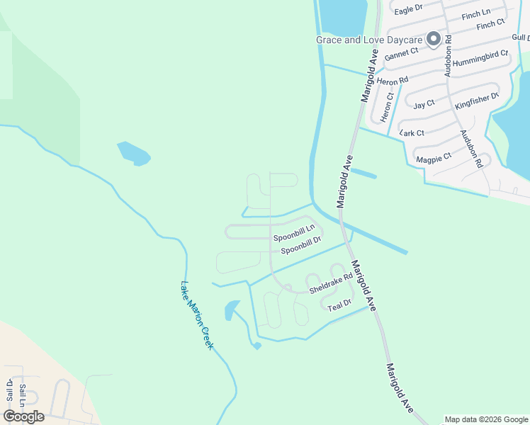 map of restaurants, bars, coffee shops, grocery stores, and more near 169 Redwing Court in Kissimmee
