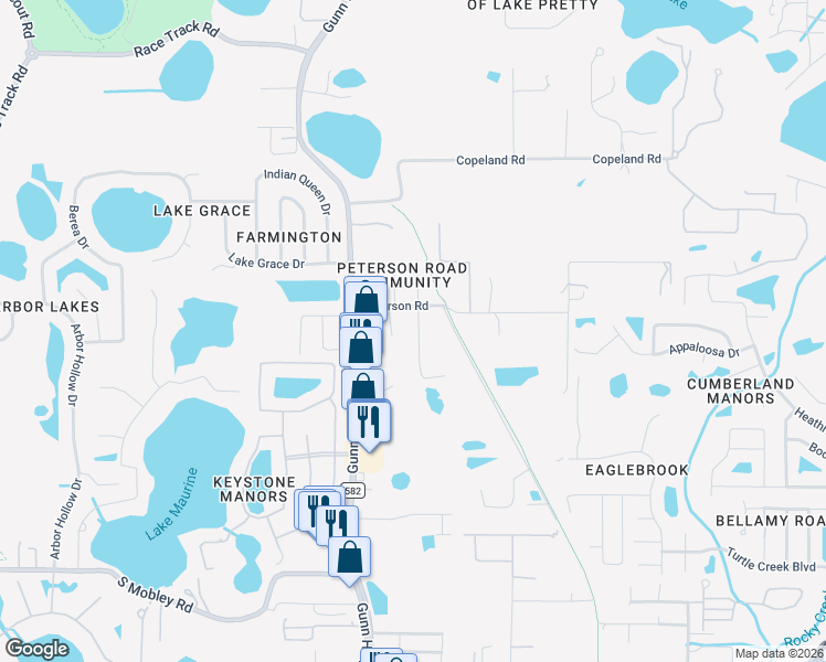 map of restaurants, bars, coffee shops, grocery stores, and more near 8810 Charlie Walker Drive in Odessa