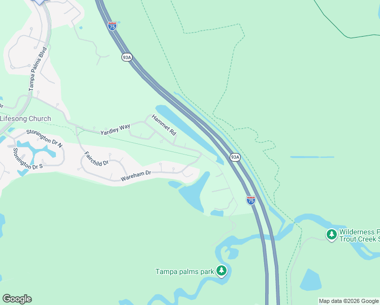 map of restaurants, bars, coffee shops, grocery stores, and more near 7315 Yardley Way in Tampa