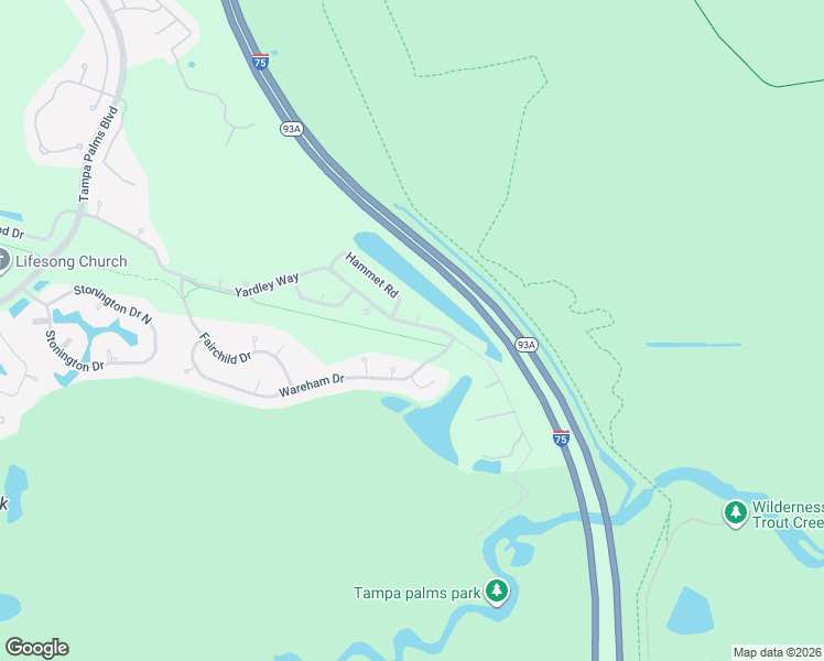 map of restaurants, bars, coffee shops, grocery stores, and more near 7315 Yardley Way in Tampa