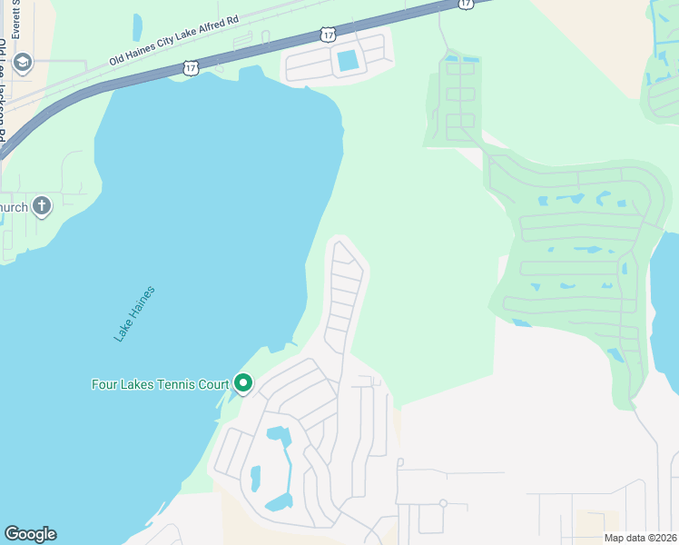 map of restaurants, bars, coffee shops, grocery stores, and more near 2907 Shoal Creek Place in Winter Haven