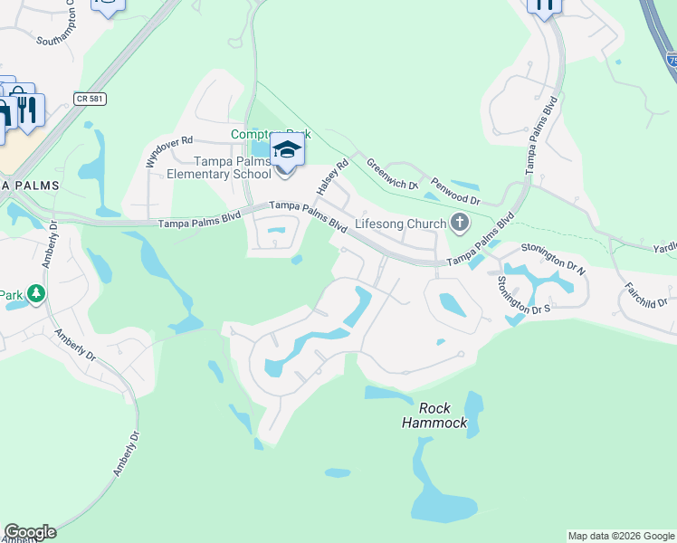 map of restaurants, bars, coffee shops, grocery stores, and more near 6363 West Maclaurin Drive in Tampa