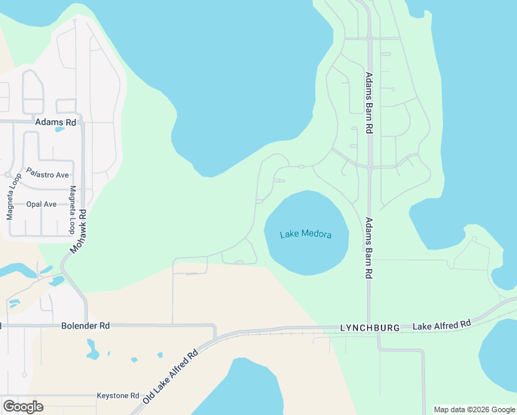 map of restaurants, bars, coffee shops, grocery stores, and more near 405 Waterfern Trail Drive in Auburndale