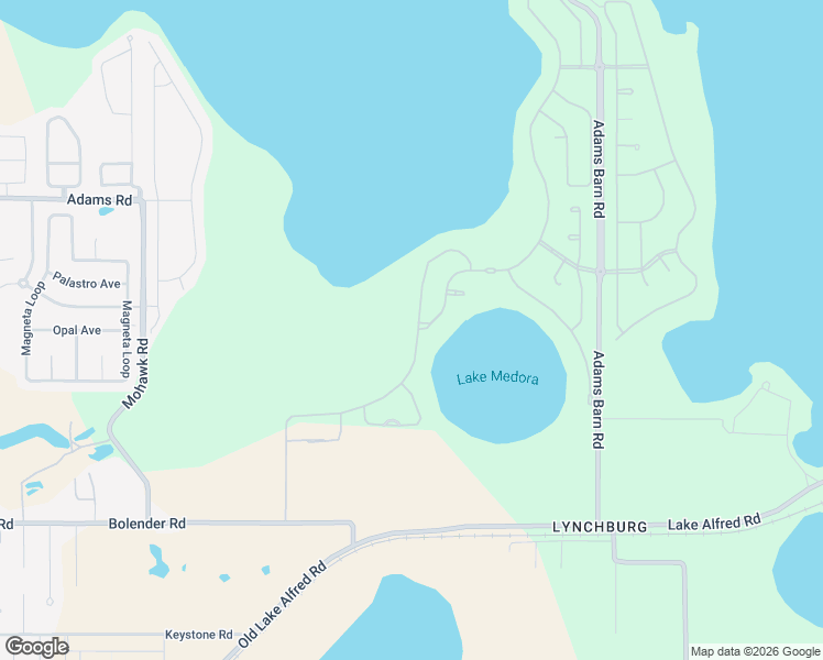 map of restaurants, bars, coffee shops, grocery stores, and more near 405 Waterfern Trail Drive in Auburndale