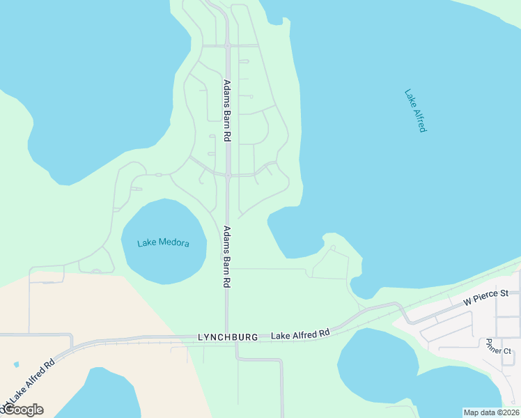 map of restaurants, bars, coffee shops, grocery stores, and more near 144 Caladium Avenue in Lake Alfred