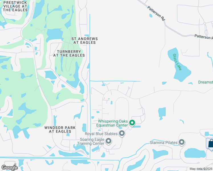 map of restaurants, bars, coffee shops, grocery stores, and more near 11607 Innfields Drive in Odessa