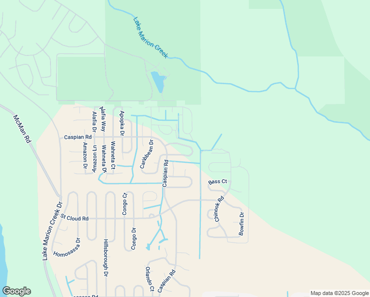 map of restaurants, bars, coffee shops, grocery stores, and more near 429 Caribbean Court in Poinciana