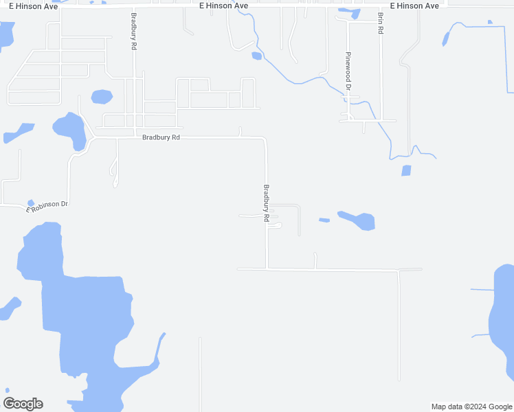 map of restaurants, bars, coffee shops, grocery stores, and more near 1133 Bradbury Road in Haines City