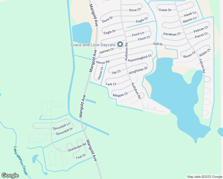 map of restaurants, bars, coffee shops, grocery stores, and more near 429 Magpie Court in Kissimmee