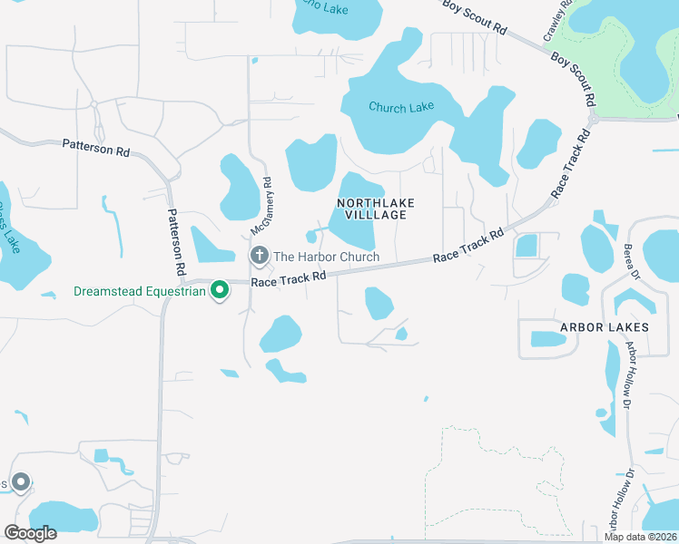 map of restaurants, bars, coffee shops, grocery stores, and more near 15742 Race Track Rd in Odessa