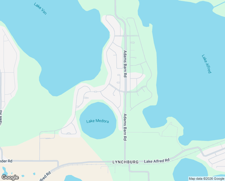 map of restaurants, bars, coffee shops, grocery stores, and more near 205 Valencia Ridge Circle in Auburndale