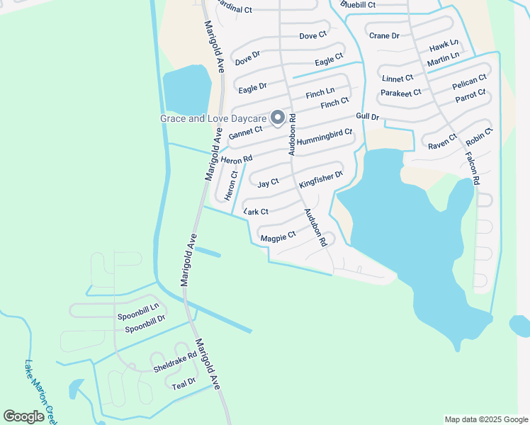 map of restaurants, bars, coffee shops, grocery stores, and more near 429 Magpie Court in Kissimmee