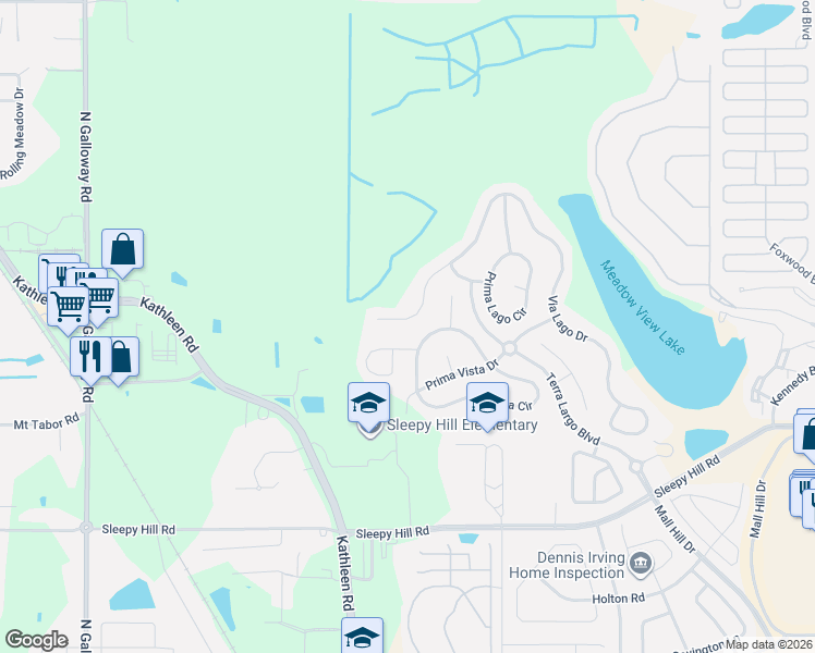 map of restaurants, bars, coffee shops, grocery stores, and more near 2221 Bella Luna Circle in Lakeland