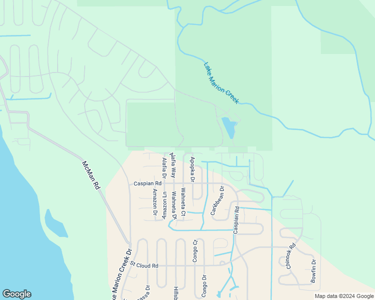map of restaurants, bars, coffee shops, grocery stores, and more near 1230 Apopka Lane in Kissimmee