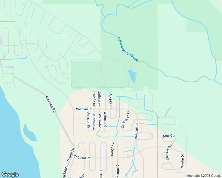 map of restaurants, bars, coffee shops, grocery stores, and more near 1230 Apopka Lane in Kissimmee