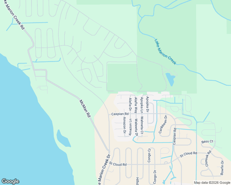 map of restaurants, bars, coffee shops, grocery stores, and more near 1249 Alafia Way in Poinciana