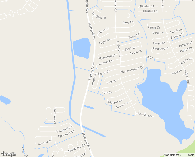 map of restaurants, bars, coffee shops, grocery stores, and more near 1047 Heron Court in Poinciana