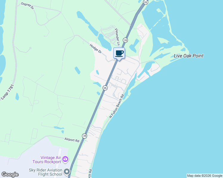 map of restaurants, bars, coffee shops, grocery stores, and more near 15 Beachwood in Rockport