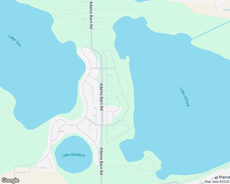 map of restaurants, bars, coffee shops, grocery stores, and more near 251 Amaryllis Way in Lake Alfred
