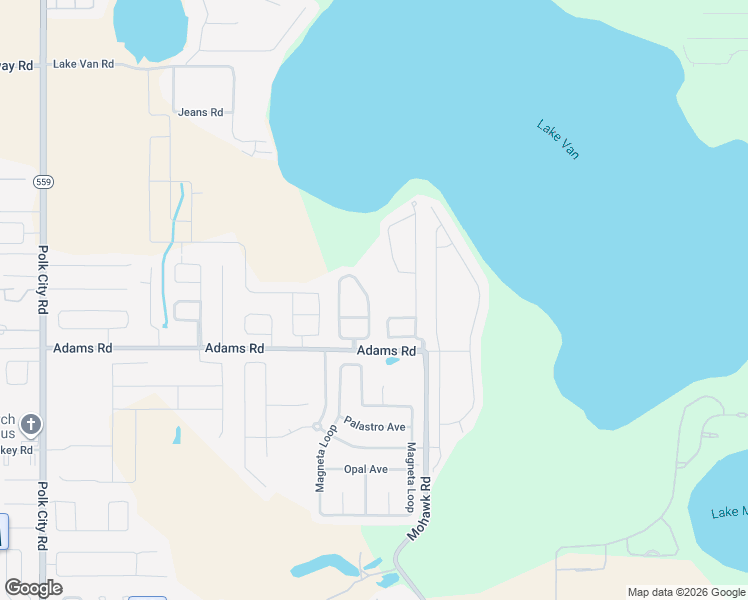 map of restaurants, bars, coffee shops, grocery stores, and more near 167 Diamond Ridge Boulevard in Auburndale