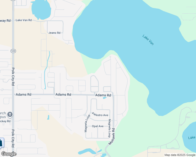 map of restaurants, bars, coffee shops, grocery stores, and more near 190 Diamond Ridge Boulevard in Auburndale