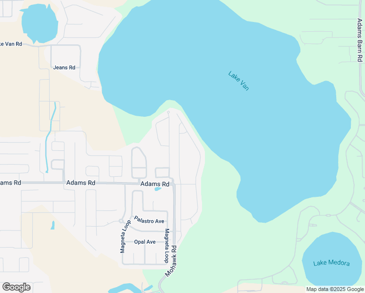 map of restaurants, bars, coffee shops, grocery stores, and more near 447 Autumn Stream Drive in Auburndale