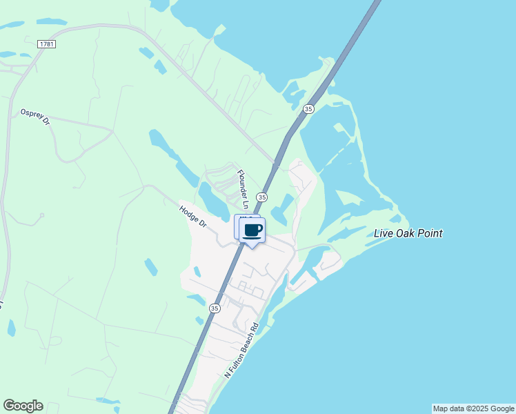 map of restaurants, bars, coffee shops, grocery stores, and more near in Rockport