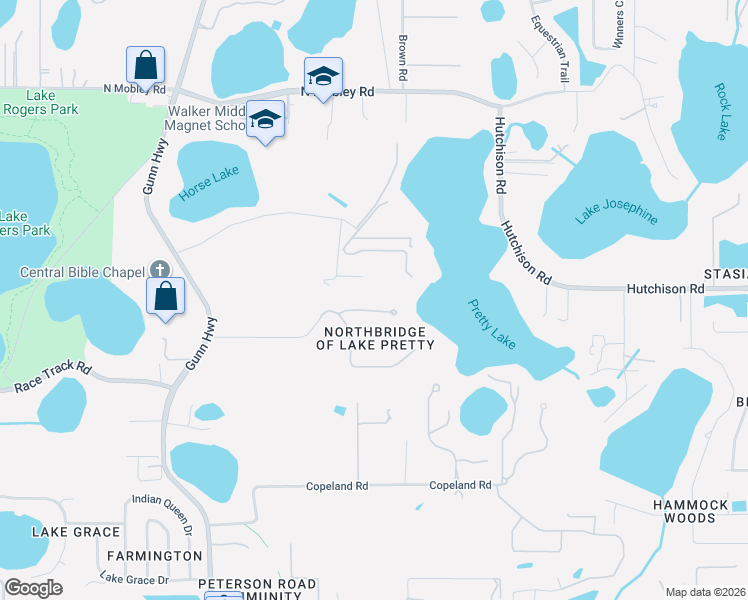 map of restaurants, bars, coffee shops, grocery stores, and more near 7907 Foxcatcher Court in Odessa
