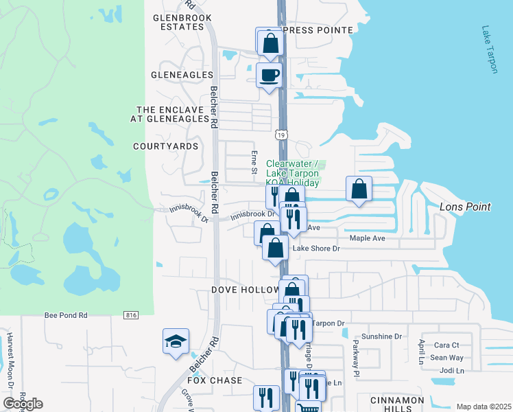 2464 Bent Tree Road, Palm Harbor FL Walk Score