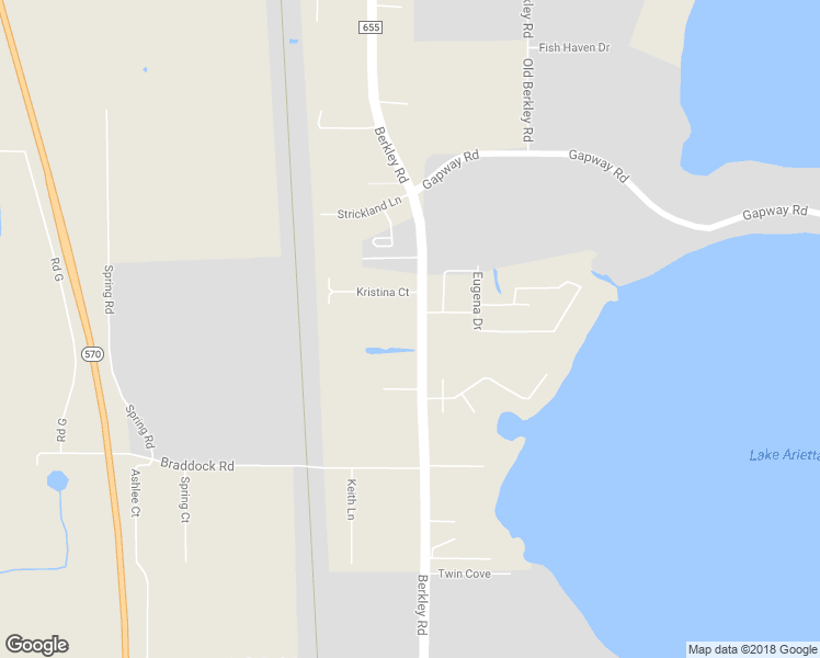 map of restaurants, bars, coffee shops, grocery stores, and more near 3221 Berkley Road in Auburndale