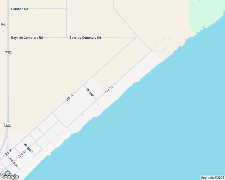 map of restaurants, bars, coffee shops, grocery stores, and more near 2209 Strand Drive in Bayside